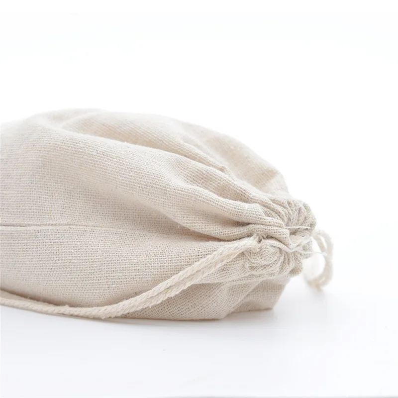 10pcs/lot Jute Cotton Linen Dr - Linen Bag Bulk recension och pris
