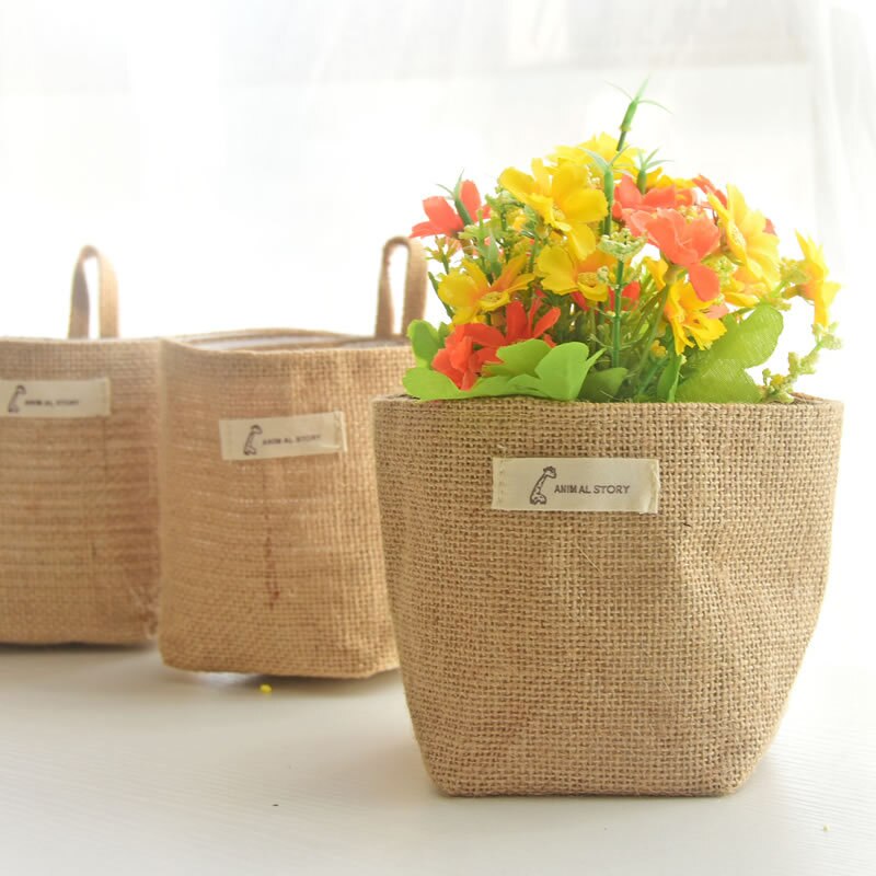 Nordic Style Small Hanging Wal - Linen Bag Bulk recension och pris
