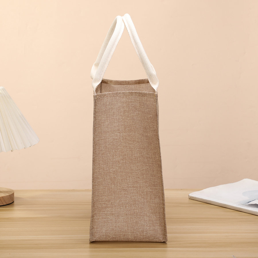New linen tote bag large capac - Linen Bag Bulk recension och pris
