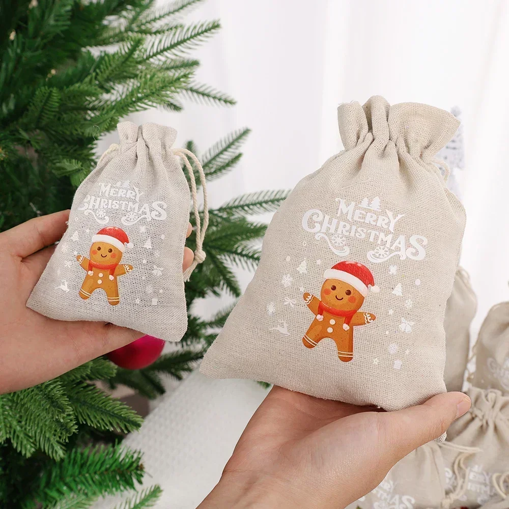 Wholesale Christmas Linen Bags - Linen Bag Bulk recension och pris