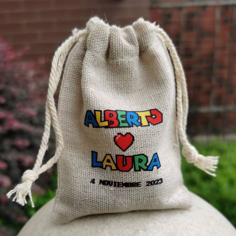 Personalized Custom Logo Linen - Linen Bag Bulk recension och pris