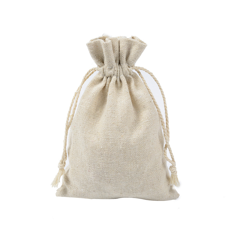 10pcs Cotton Linen Drawstring  - Linen Bag Bulk recension och pris