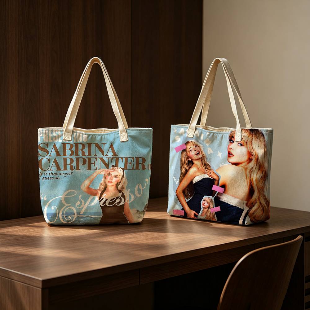 S-Sabrina C-Carpenter Singer T - Linen Bag Bulk recension och pris