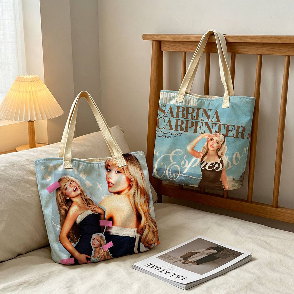 S-Sabrina C-Carpenter Singer T - Linen Bag Bulk recension och pris